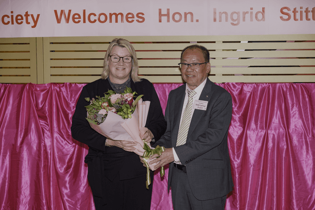 Visit by Hon Ingrid Stitt (Minister for Cultural Affairs)